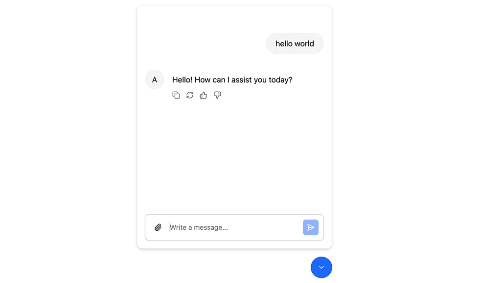 Всплывающая кнопка